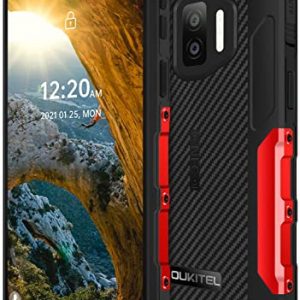 Rugged Phone,OUKITEL WP12 Pro Android 11 Mobile Phones Sim Free Unlocked 64GB+4GB 5.5” HD+ Dual Sim 4G Mobile Phones 4000mAh 13MP Sony Camera…