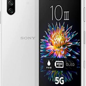 Sony Xperia 10 III – 6.0 Inch 21:9 Wide™ FHD+ HDR OLED display – Triple lens camera – 3.5 mm audio jack – Android 11 – SIM free – 6GB RAM – 128GB…