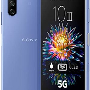 Sony Xperia 10 III – 6.0 Inch 21:9 Wide™ FHD+ HDR OLED display – Triple lens camera – 3.5 mm audio jack – Android 11 – SIM free – 6GB RAM – 128GB…