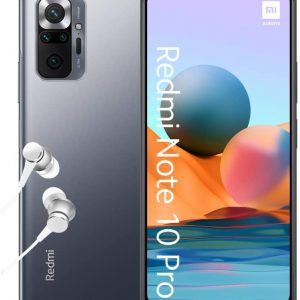 Xiaomi Redmi Note 10 Pro – Smartphone 6+128GB, 6,67” 120Hz AMOLED DotDisplay, Snapdragon 732G, 108MP Quad Camera, 5020mAh, Onyx Gray (UK Version +…