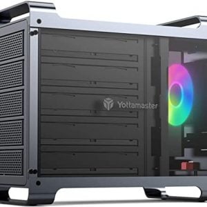 5 Bay Hard Drive Enclosure, Yottamaster Aluminum USB3.0 External 5 Bay HDD Enclosure for 3.5″/2.5″ SATA HDD/SSDs, Gaming-focused External Hard…