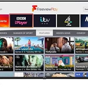 Hisense Smart TV 50": A 4K UHD TV with Freeview & DTS Studio