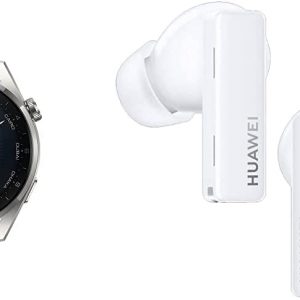 HUAWEI Watch 3 Pro Elite (Titanium Strap) + Freebuds Pro | eSim GPS Smartwatch with Sp02 | All-Day Health Monitoring | 21 Days Battery Life