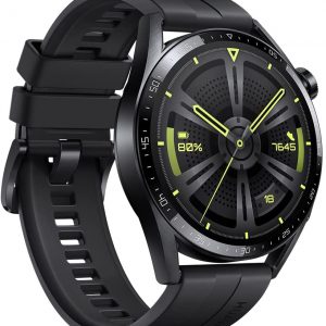 HUAWEI Watch GT3 46 mm | 2 Weeks' Battery Life | All-Day SpO2 Monitoring. Accurate Heart Rate Monitoring. Compatible with iOS/Android