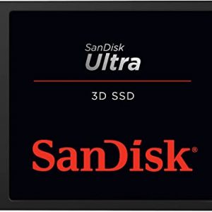 SanDisk Ultra 3D SSD 1TB up to 560MB/s Read / up to 530MB/s Write, Black