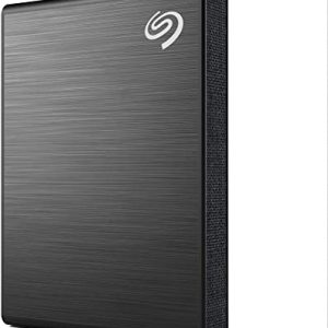 Seagate One Touch SSD 1 TB External SSD Portable – Black, speeds up to 1,030 MB/s, with Android App, 1yr Mylio Create, 4mo Adobe Creative Cloud…