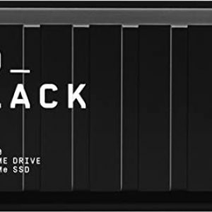 WD_BLACK P50 500GB NVMe SSD Game Drive – SSD speeds up to 2000MB/s works with PC, X Box and PlayStation