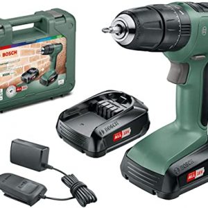 Bosch 06039C8171 Cordless Hammer Drill UniversalImpact 18 (2x Batteries, 18 Volt System, in Carrying Case)