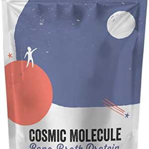Cosmic Molecule Beef Bone Broth Powder Concentrate Unflavoured 350g | Swedish Grass Fed Beef Broth Protein Powder | High Protein Collagen & 19…
