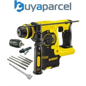 Dewalt DCH253N 18V For drilling anchors & fixing holes into concrete, brick & masonry from 4 to 24mm. Rotation stop mode x light chiselling