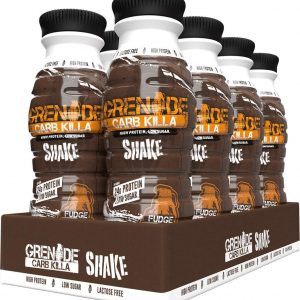 Grenade Carb Killa High Protein Shake Fudge Brownie, 8 x 330 ml