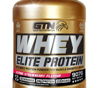 GTN – Optimum WHEY Protein | Gold Tech Nutrition Optimum Whey Protein Powder Muscle Building Supplements with Glutamine and Amino Acids (Alpine…