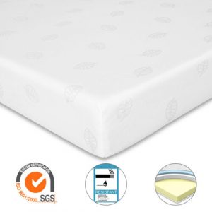 GUDE NIGHT* Memory Foam Mattress Rolled 3 Zone 3ft 4ft6 5ft King-11CM