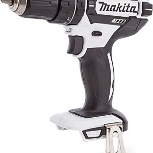 Makita WZ DHP482 18V White Cordless Combi Drill (Body Only), 18 V