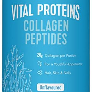 Vital Proteins Collagen Peptides Powder Supplement (Type I, III) – Hydrolyzed Collagen – Non-GMO – Dairy and Gluten Free – 20g per Serving -…