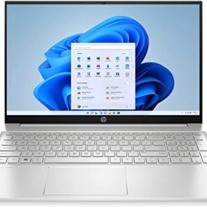 HP Pavilion 15.6″ Laptop PC 15-eh0002sa, Touch Screen, AMD Athlon, 4GB RAM, 128GB SSD, FHD, Natural silver with Microsoft 365 Personal 12 months…