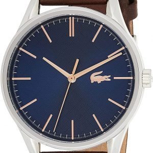 Lacoste Men’s Analogue Quartz Watch with Leather Strap 2011046