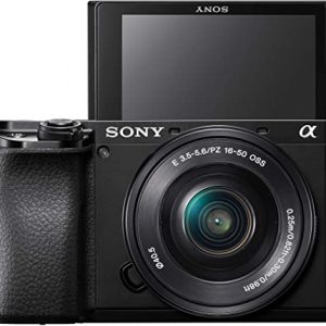 Sony Alpha 6100 | APS-C Mirrorless Camera with Sony 16-50 mm f/3.5-5.6 Power Zoom Lens ( Fast 0.02s Autofocus, Eye Tracking Autofocus for Human and…