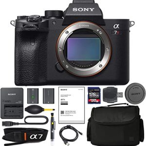 Sony Alpha a7R IV Mirrorless Digital Camera (Body Only) (ILCE7RM4/B) + Pro Starter Bundle Kit – International Version