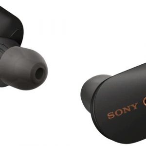 Sony WF-1000XM3 Truly Wireless Noise Cancelling Headphones with Mic, up to 32H battery life, stable Bluetooth connection, wearing detection with…