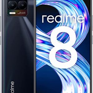 Realme 8 UK Punk Black 6GB + 128GB 177 g