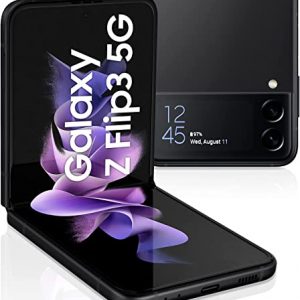 Samsung Galaxy Z Flip3 5G Smartphone Sim Free Android Folding phone 128GB Black (UK Version)