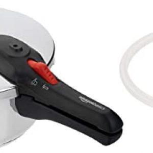Amazon Basics Stainless Steel Pressure Cooker – 4 Litre