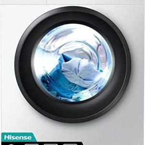 Hisense WFPV9014EM 9Kg Washing Machine with 1400 rpm – White – A+++ Rated