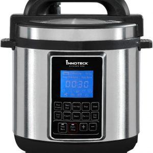 Innoteck Kitchen Pro 10-in-1 Electric Pressure Cooker with Digital Timer, 5Liter Cooking Capacity, 900W