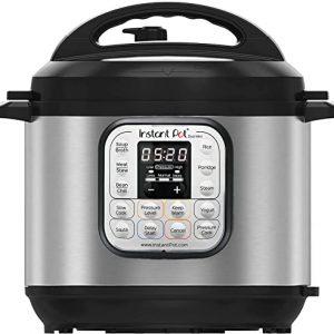 Instant Pot Duo 7-in-1 Smart Cooker, 5.7L – Pressure Cooker, Slow Cooker, Rice Cooker, Sauté Pan, Yoghurt Maker, Steamer and Food Warmer, Brushed…