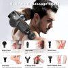 HOPOSO Massage Gun Best | Massage Gun Deep Tissue Muscle Massager | Professional Handheld Muscle Massage Gun used to relieve muscle stiffness and soreness