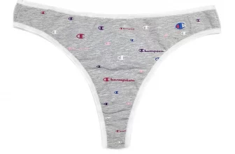 Champion Underwear Womens Double Dry Thong Stretch Knickers CH46AS