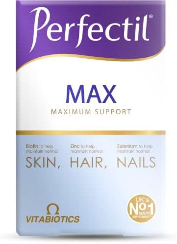 Vitabiotics Perfectil Max 84 Capsules: The Ultimate Beauty Supplement for Skin, Hair and Nails