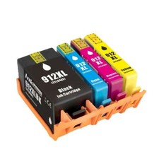4 Ink Cartridge for HP OfficeJet 8010 8012 8013 8014 8014 8015 912XL