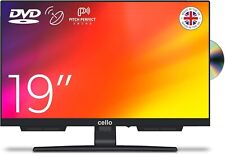 Cello C1924F 19” 12 Volt LED TV with built-in DVD Player & Perfect Pitch Sound