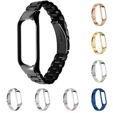 Metal Stainless Steel Strap Watch Bracelet Wristband For Xiaomi Mi Band 6 5 4 3