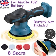 8 Gears Cordless Car Polisher Buffer Sander Polishing Machine For Makita 18V