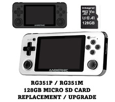 ANBERNIC RG351P - 128GB MICRO SD CARD - OS REPLACEMENT / UPGRADE FOR STOCK CARD