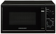 Cookology Microwave Oven 800W Dial 20L Freestanding 44cm - Black CMAFS20LBK