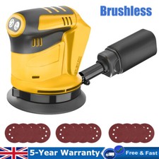 For Dewalt DCW210N Cordless Brushless 18v XR Random Orbital Sander 125mm +Dust