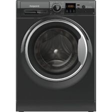 Hotpoint NSWM 946 BS UK 9Kg Washing Machine Black 1400 RPM A Rated