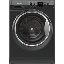 Hotpoint NSWM 946 BS UK 9Kg Washing Machine Black 1400 RPM A Rated