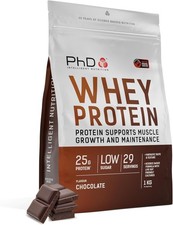 PhD Whey Protein | 25g Informed Protein + Gut-Friendly Cultures | 1kg