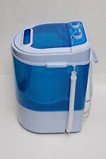 PORTABLE 230V MINI WASHING MACHINE IDEAL FOR CARAVAN MOTORHOMES SPIN DRYER