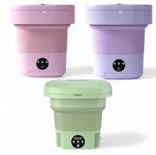 Portable Washing Machine Mini Washer Foldable Washer and Spin Dryer Small