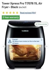 Tower T17039 Xpress Pro 5-in-1 Digital Air Fryer Oven with Rapid Air Circulation