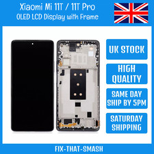 Xiaomi 11T/11T Pro OLED LCD Touch Screen Display Digitizer + Frame Replacement