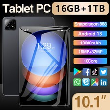 10.1-inch large screen Fad 6s Pro 4G tablet computer 16GB4+1TB Android 13