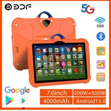 2025 Kids Tablet 7 Inch, Android, 4GB+64GB Storage, Bundle, WIFI, Free Case NEW