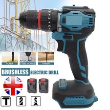 2 Battery 18V Cordless Drill Combi Driver High Power Electric Screwdriver Set UK